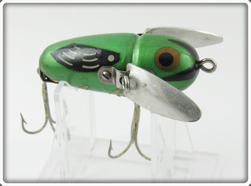 Vintage Heddon Glow Worm Crazy Crawler Lure 2100 GW