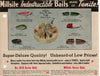 1939 Millsite Indestructible Baits Made Of Tenite Ad