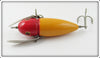 Heddon Red Head Yellow Musky Crazy Crawler