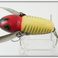 Heddon Red & White Shore Crazy Crawler