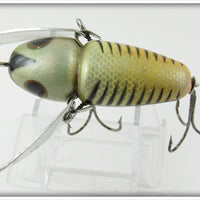 Heddon Silver Shore Black Pupil Crazy Crawler