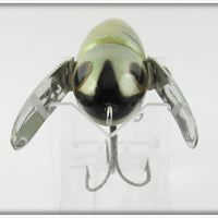 Heddon Silver Shore Black Pupil Crazy Crawler