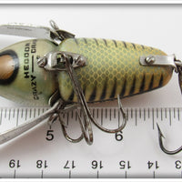 Heddon Silver Shore Black Pupil Crazy Crawler