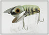 Heddon Silver Shore Black Pupil Crazy Crawler In Box