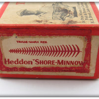 Heddon Silver Shore Black Pupil Crazy Crawler In Box