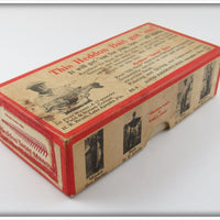 Heddon Silver Shore Black Pupil Crazy Crawler In Box