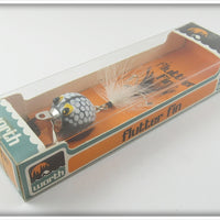 Worth Black With White Scales Flutter Fin In Box