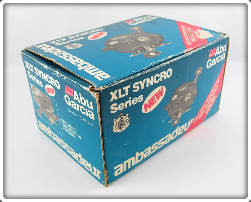 Vintage Abu Garcia Ambassadeur XLT Syncro Series Reel In Box For Sale Vintage Abu Garcia Ambassadeur XLT Syncro Series Reel In Box For Sale