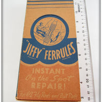 Lou DeWolfe Jiffy Ferrules Instant Rod Repair Dealer Pack