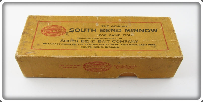 South Bend Luminous Midget Woodpecker Empty Box 925 LUM