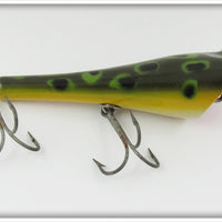 Vintage Shakespeare Frog Spot Pop Eye Frog Lure