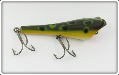 Vintage Shakespeare Frog Spot Pop Eye Frog Lure