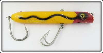South Bend Yellow Red Arrowhead Shadow Wave Tarp Oreno Lure 979 SRY