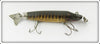 Vintage Creek Chub Fisherman Altered Intro Pikie With Tail 