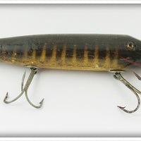 Vintage Creek Chub Fisherman Altered Intro Pikie With Tail 