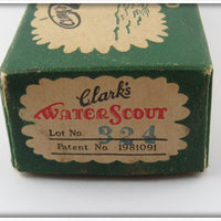 Clark's Frog Spot Water Scout Empty Box
