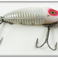 Heddon White Shore Early River Runt Spook Floater 9110 XRW