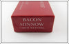 Bacon Bros Fish Lure Co Bacon Minnow In Box