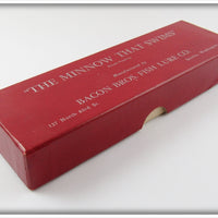 Bacon Bros Fish Lure Co Bacon Minnow In Box