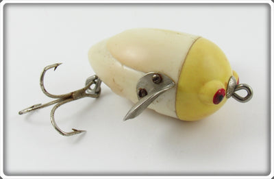 Vintage Jamison Yellow & White Beetle Plop Lure
