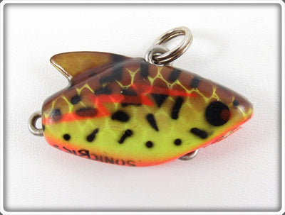 Vintage Heddon Brown Crawdad Salesman Sample Sonic 385 BRS 