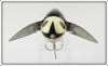 Heddon Black White Head Crazy Crawler