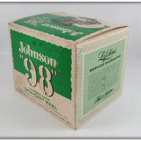 Johnson 98 Closed Face Spin Cast Reel In Box