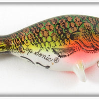 Heddon Natural Perch Salesman Sample Top Sonic Lure 300 LC 