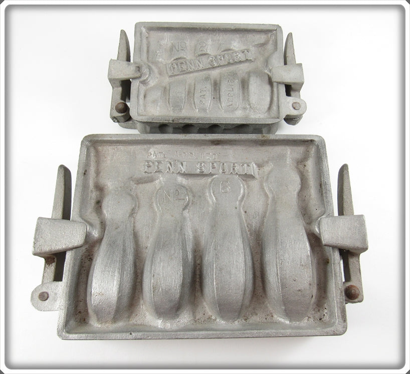Penn Sinker Mold Pair