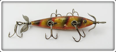 Vintage Heddon Bar Perch 150 Five Hook Minnow Lure 159L