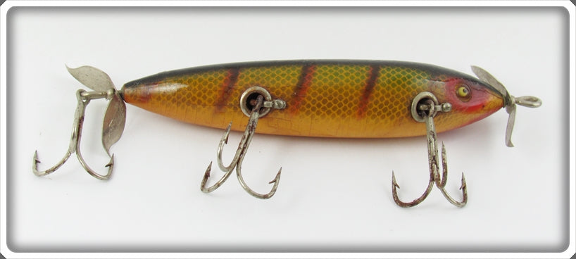 Vintage Heddon Perch SOS Sink Or Swim Minnow Lure 179L