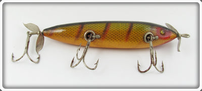 Vintage Heddon Perch SOS Sink Or Swim Minnow Lure 179L