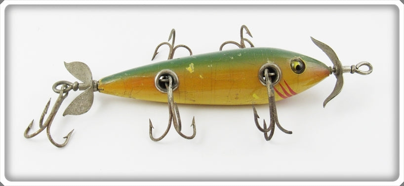 Vintage Shakespeare Rainbow 44 Underwater Minnow Lure 