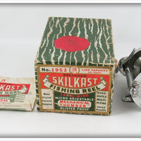 Vintage Pflueger Skillkast 1953 Level Wind Reel In Box 