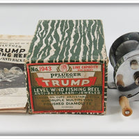 Pflueger 1943 Trump Level Wind Reel In Box 