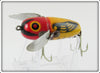 Heddon Yellow Red Head Crazy Crawler