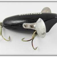 Vintage Trenton Mfg Co Black Gurglehead Lure 308 