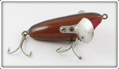 Vintage Trenton Mfg Co Black Shiner Gurglehead Lure 303