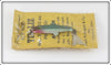Vintage Fred Arbogast Fly Rod Tin Liz Lure In Package