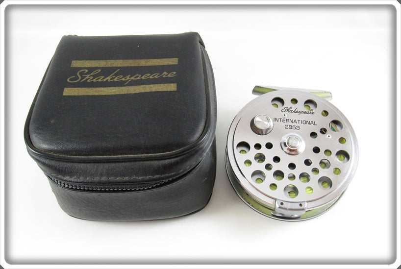 antique shakespeare fly fishing reels Shakespeare International 2853 Fly Reel With Case