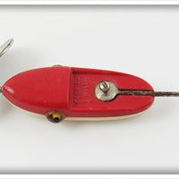 Al Foss Red & White Oriental Wiggler In Blue Tin