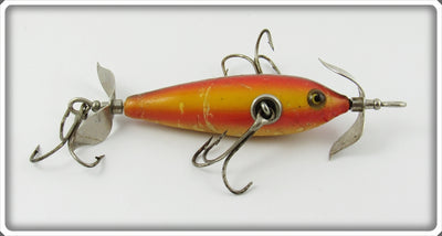 Vintage Heddon Rainbow 100 Three Hook Minnow Lure 101