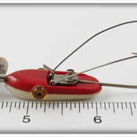 Al Foss Red & White Oriental Wiggler In Box