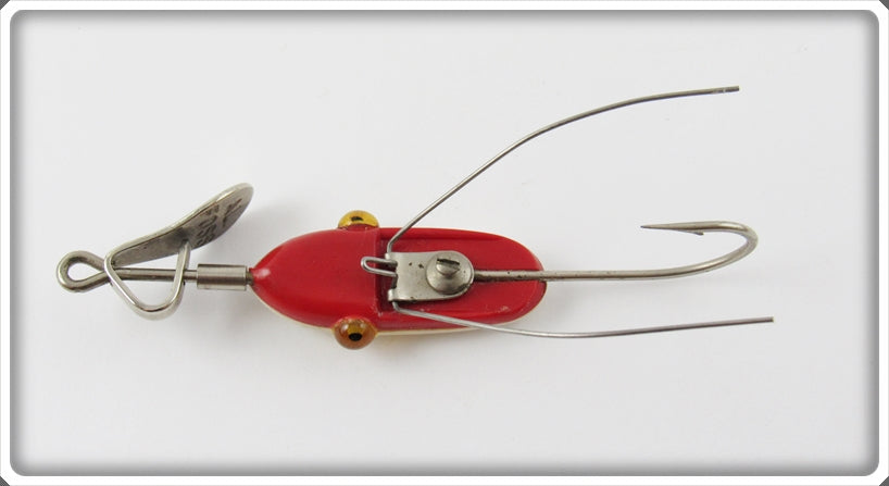 2 Vintage Al Foss Lures & a Cut Up Box - Shimmy #5 & Oriental Wiggler #4 2 Vintage Al Foss Lures & a Cut Up Box - Shimmy #5 & Oriental Wiggler #4
