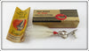 Vintage Al Foss Shimmy Wiggler Lure In Box 
