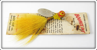 Kautzky Lazy Ike Yellow Red Head Bounce Ike On Card