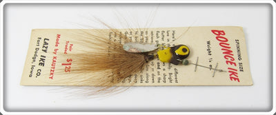 Kautzky Lazy Ike Yellow Black Head Bounce Ike On Card