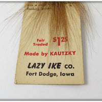 Kautzky Lazy Ike Yellow Black Head Bounce Ike On Card