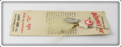 Kautzky Lazy Ike White Red Head Bounce Ike On Card