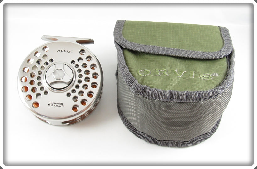 battenkill fly reel case Orvis Battenkill Mid Arbor V Fly Reel With Case For Sale
